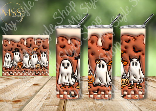 Ghost Crew Tumbler | Infallible | Trick-or-Treat | Bats | 20oz | Straight My Style Shop