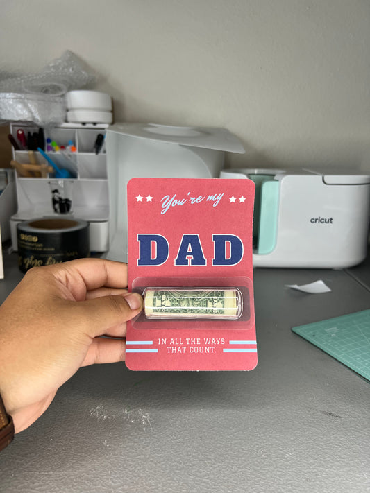 Father’s Day Money Card #1 | Gift | Present | Dad | Sport My Style Shop